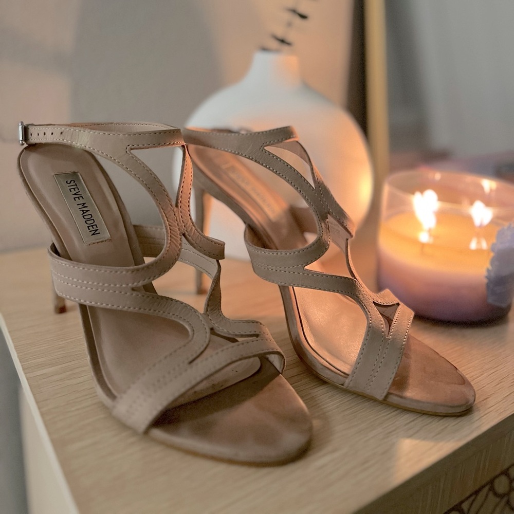 Mauve Tan stilettos